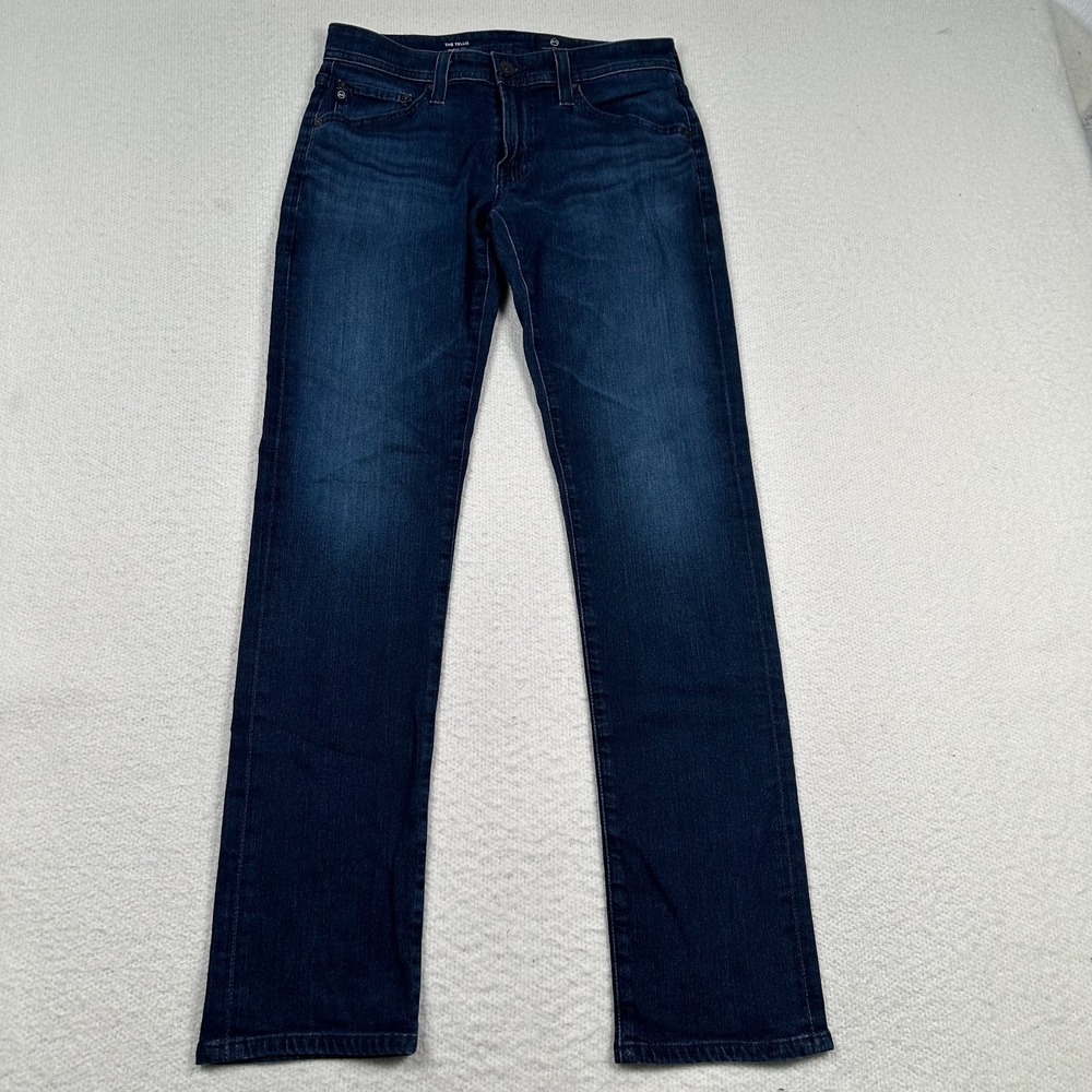 Adriano Goldschmied Jeans Men 28x30.5 The Tellis Modern Slim Straight Denim Blue